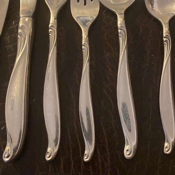 MID CENTURY VTG 1963 SKYWARD SILVERPLATED 1881 ROGERS - Picture 3 of 5